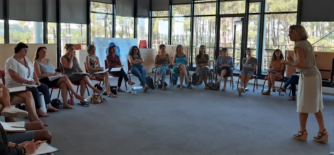 La coopérative Interstices Sud Aquitaine fête ses 20 ans avec ses entrepreneurs - photo de groupe