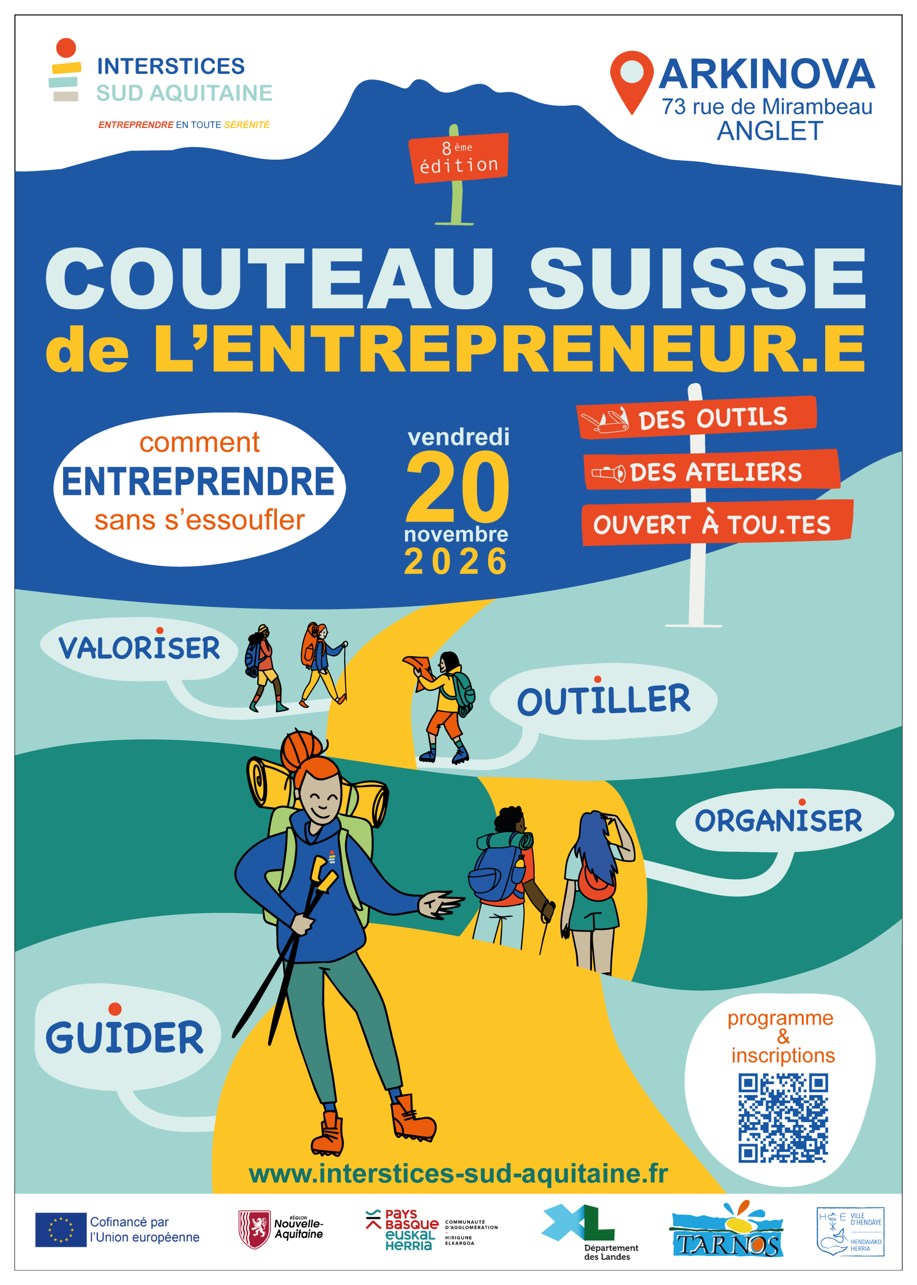Le Couteau Suisse de l’Entrepreneur.e - logo