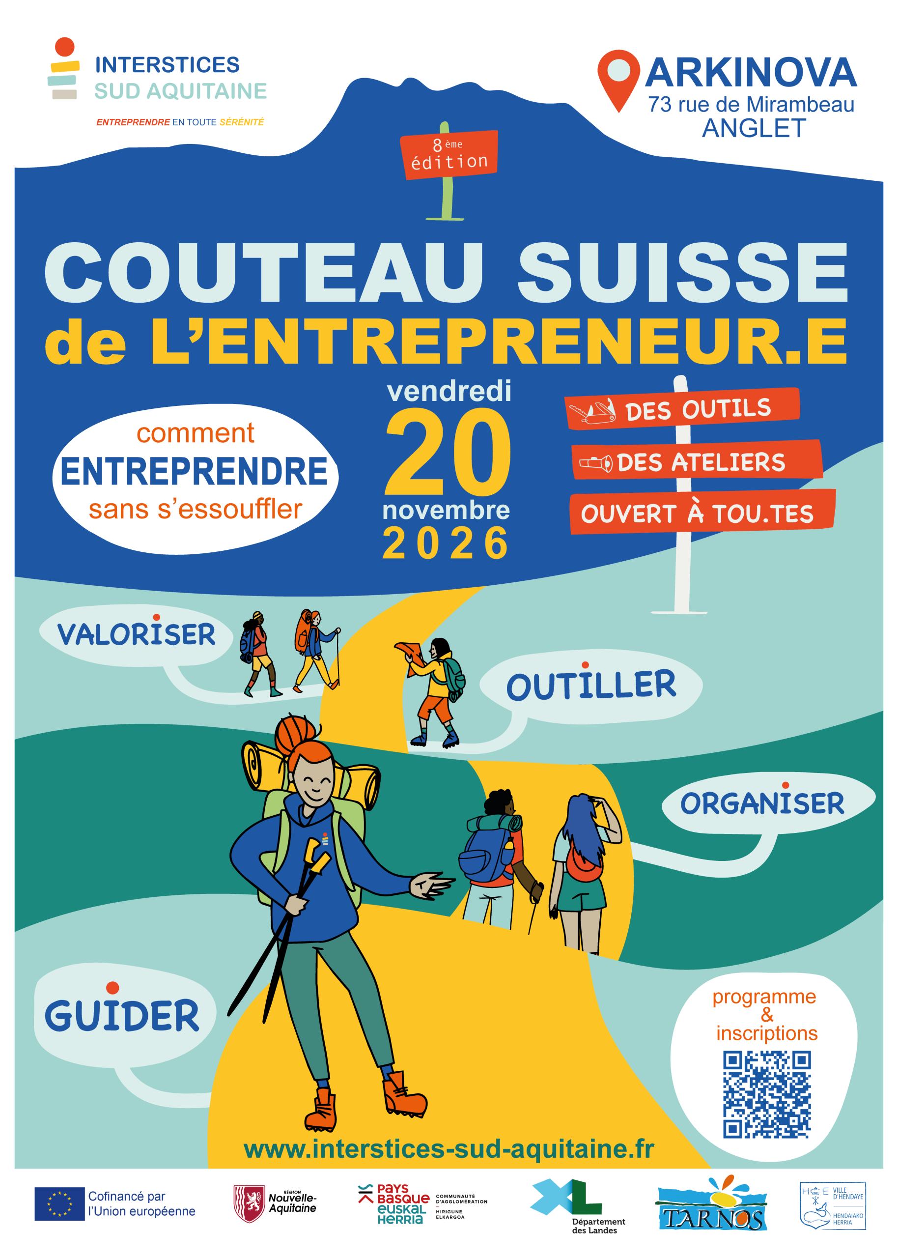 Le Couteau Suisse de l’Entrepreneur.e - logo